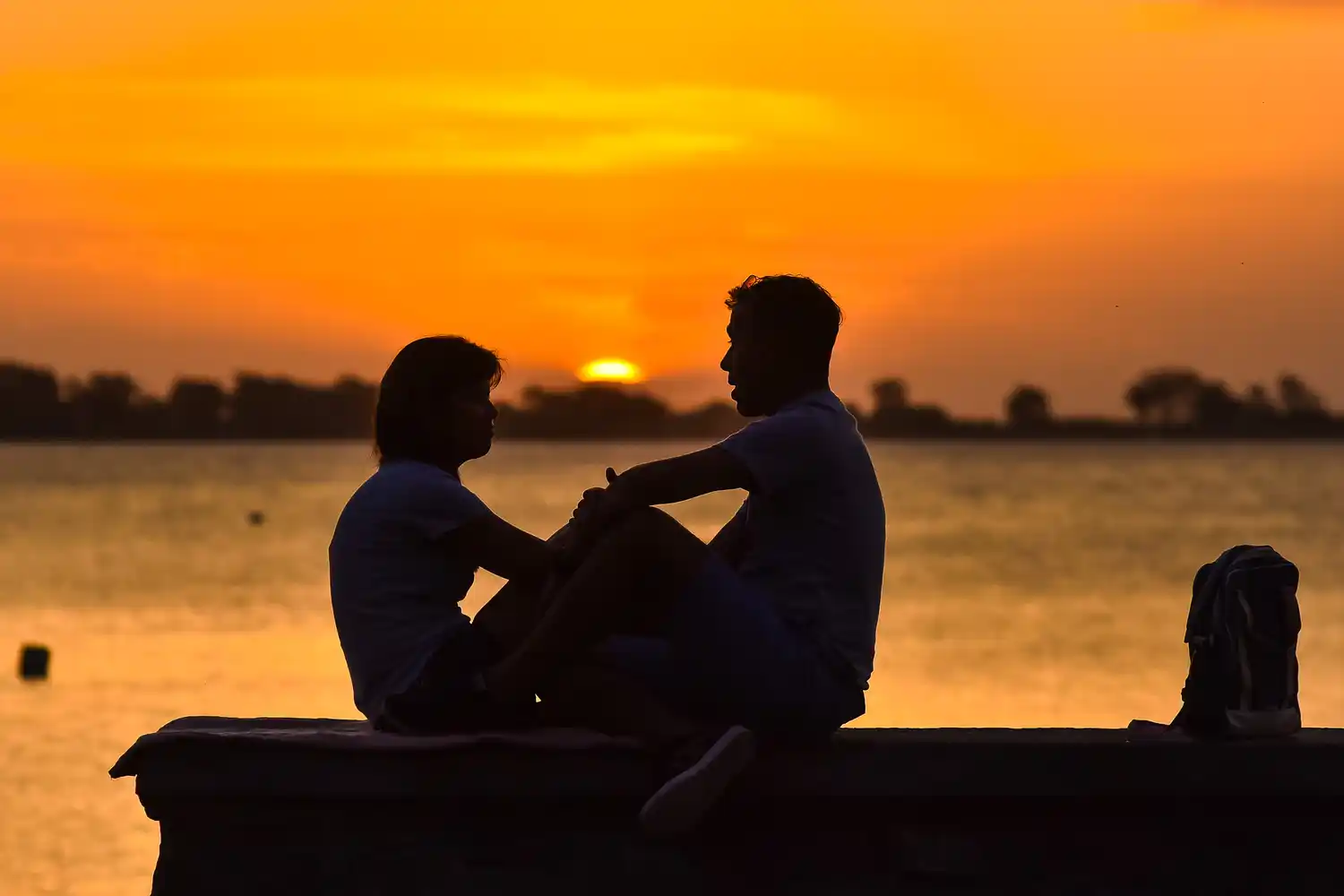 Los mejores atardeceres de la Provincia están en Chascomús