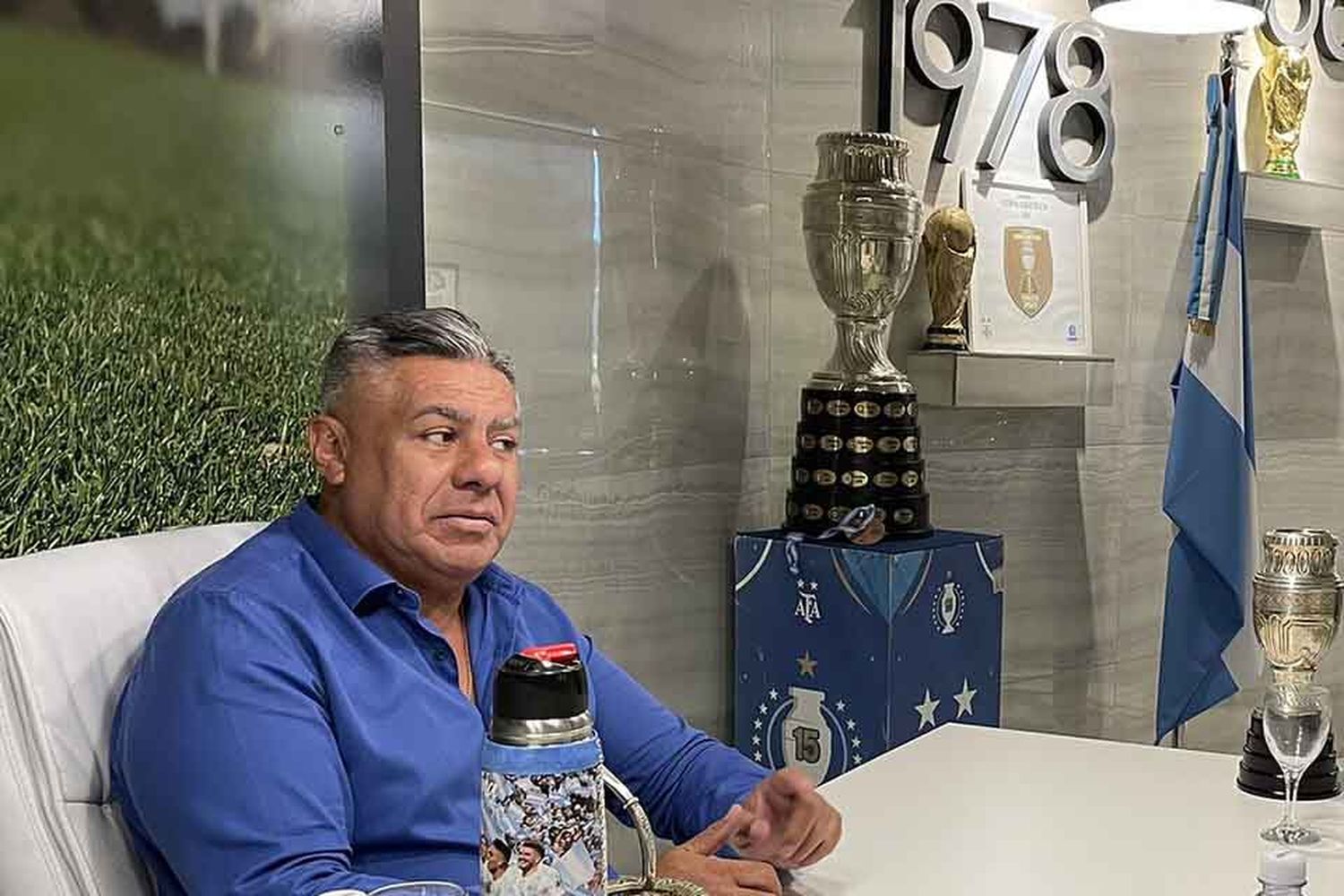 Conmebol avaló la candidatura de Claudio Tapia para las elecciones de AFA