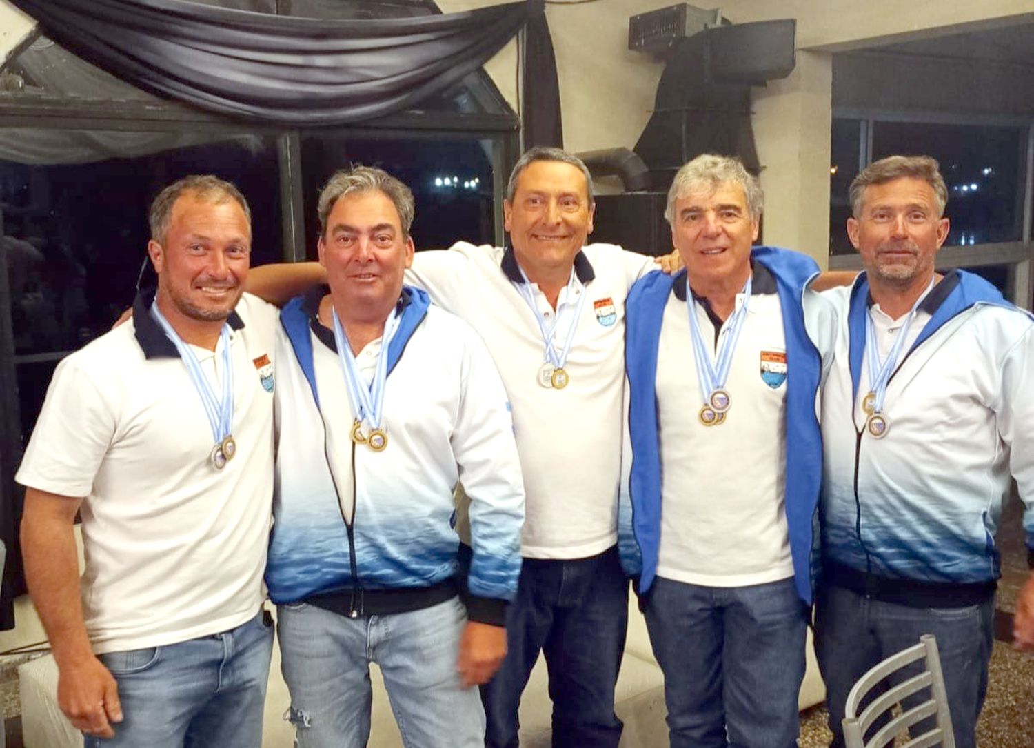 Necopesca. Merlo, Espar, Jensen, Fulton y Carbajal