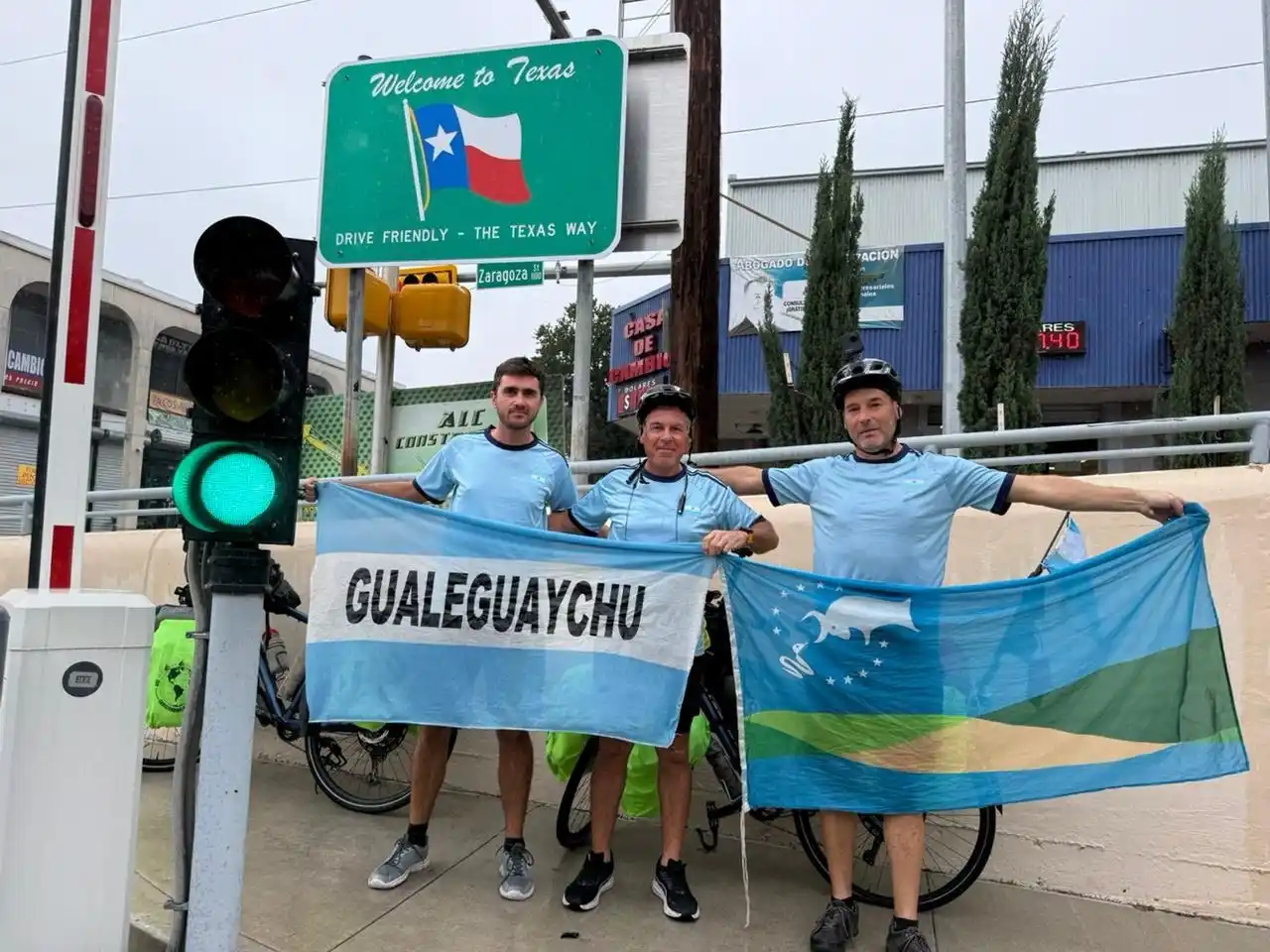“Lo mejor ha sido el camino”: los biciviajeros llegaron a Estados Unidos tras recorrer 15.500 kilómetros