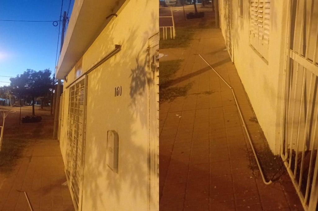 Vándalos rompieron dos reflectores en la vecinal de Villa Dominga: “Mucha indignación comenzar así”