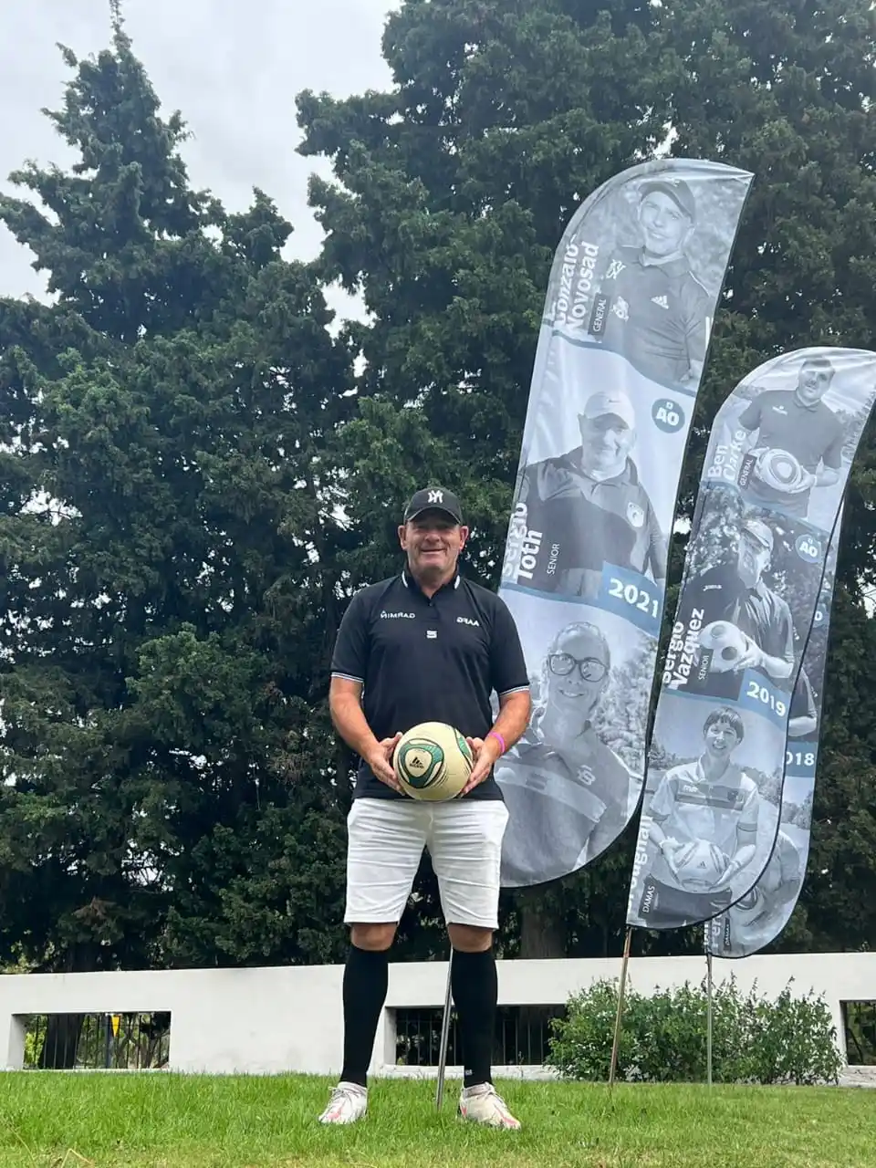 Toth clasificó al Mundial de Footgolf