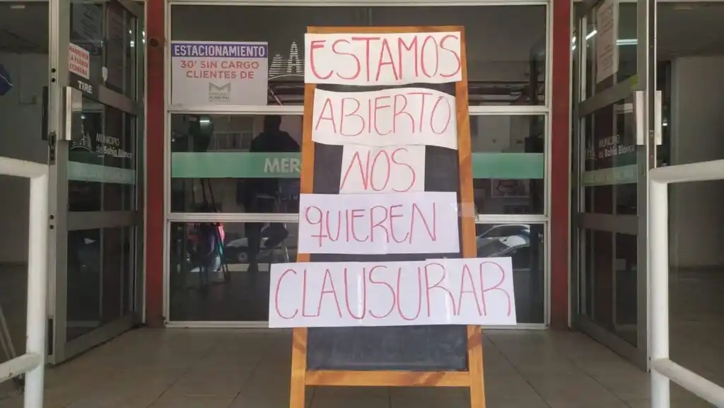 Cierre del Mercado Municipal de Bahía Blanca: Los comerciantes piden que los dejen trabajar hasta diciembre