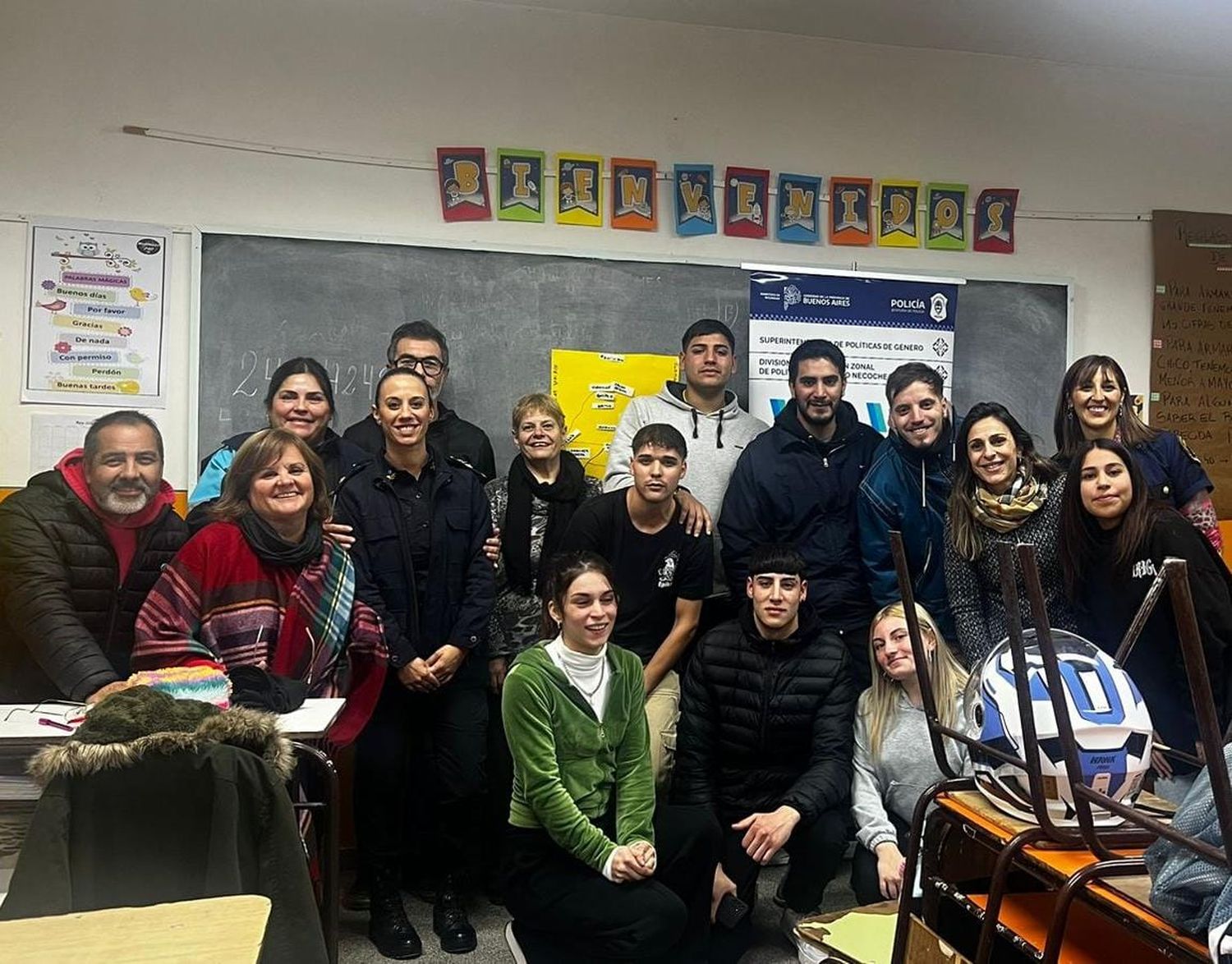 Taller de violencia de género para estudiantes secundarios