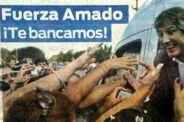 Afiches apoyan a Boudou tras su citación a indagatoria por el caso Ciccone