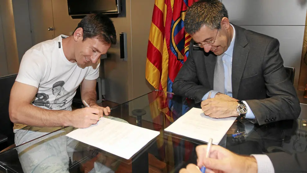 Messi puede rescindir el contrato al final de cada temporada
