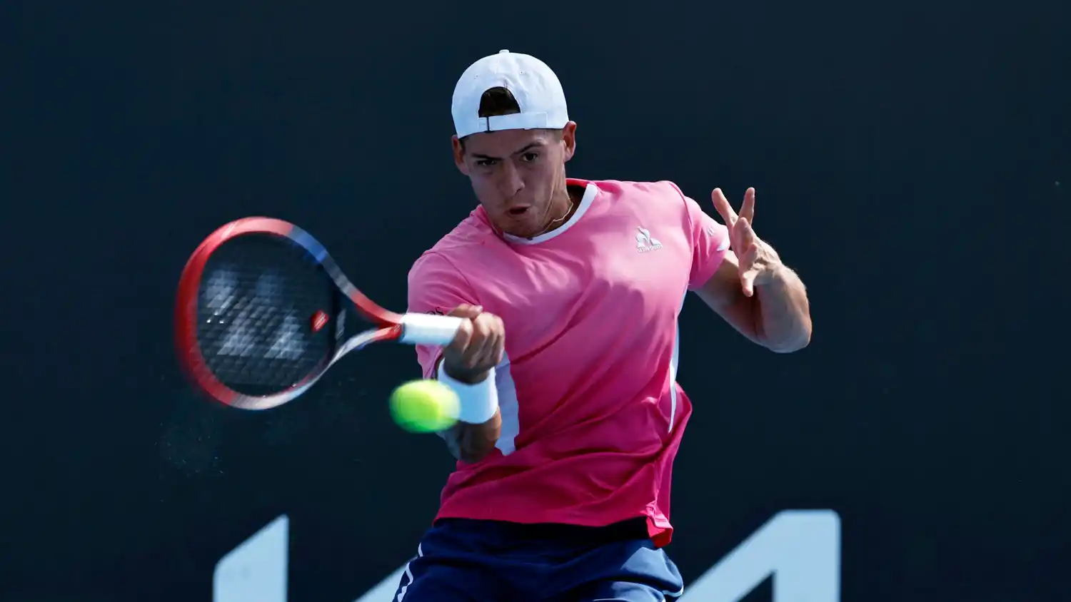 Sebastián Báez cayó en la primera ronda del Australian Open