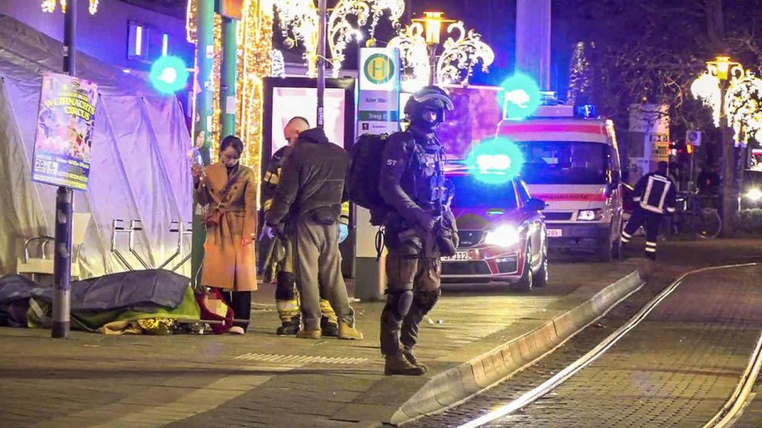 Masacre en un mercado navideño de Alemania: Al menos 11 muertos y más de 60 heridos