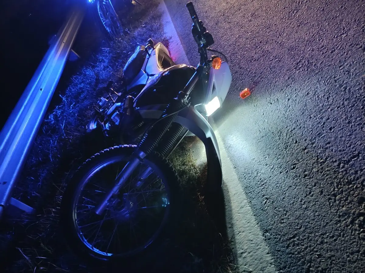 Intensa persecución en la Ruta Provincial 70 tras el robo de una moto en Humboldt