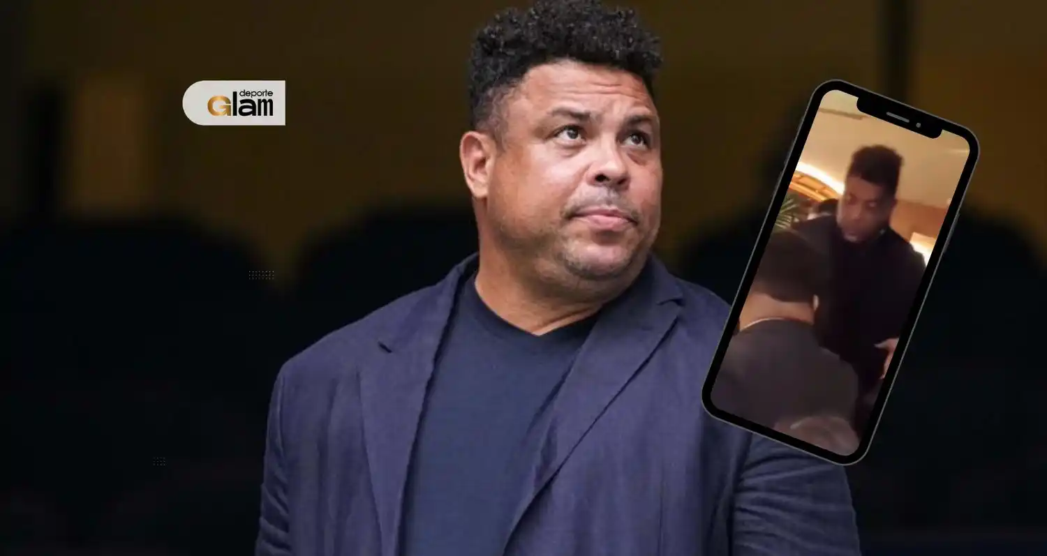 Se viralizó un video que muestra a Ronaldo retirándose de un restaurant en mal estado
