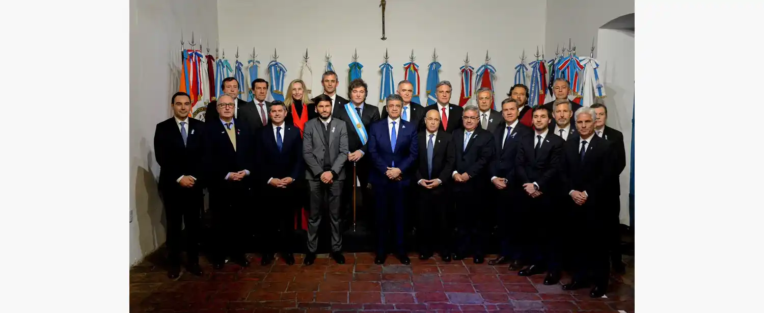 Ignacio “Nacho” Torres, de Chubut; Martín Llaryora, de Córdoba; y Gustavo Sáenz, de Salta destacaron haber alcanzado algunos acuerdos.