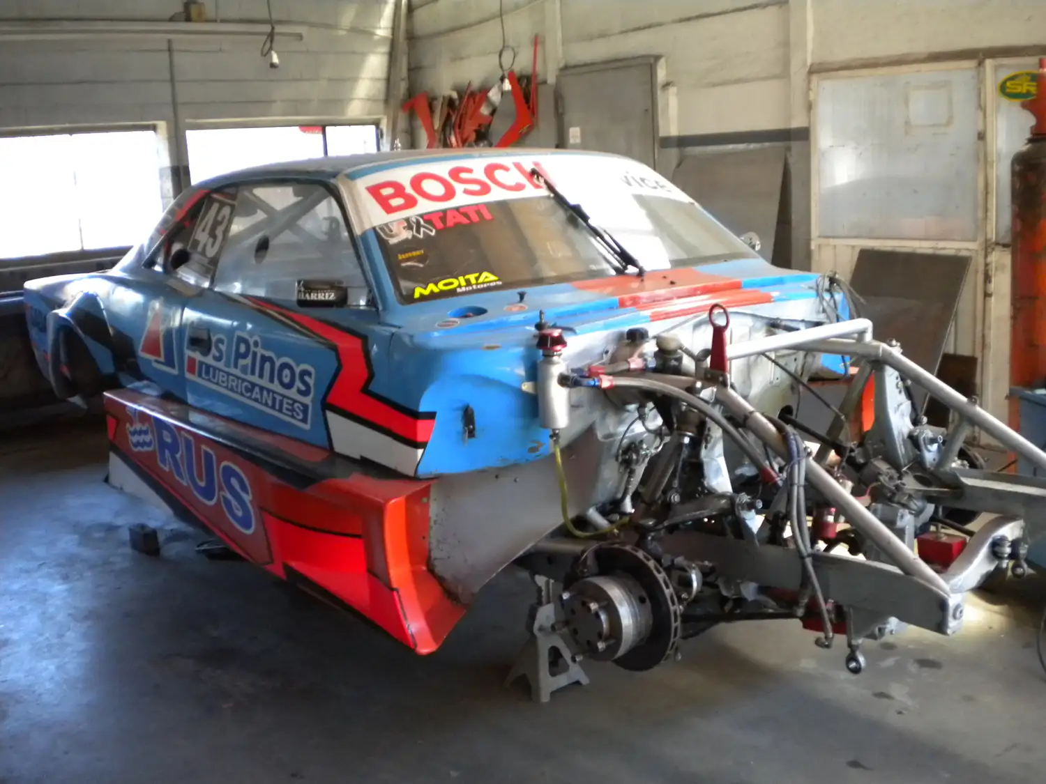 La Dodge de Campoy, en plena preparación