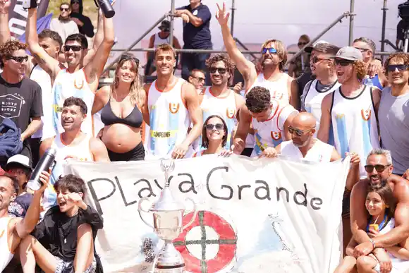 Playa Grande es tricampeón de la competencia de rescate por equipos