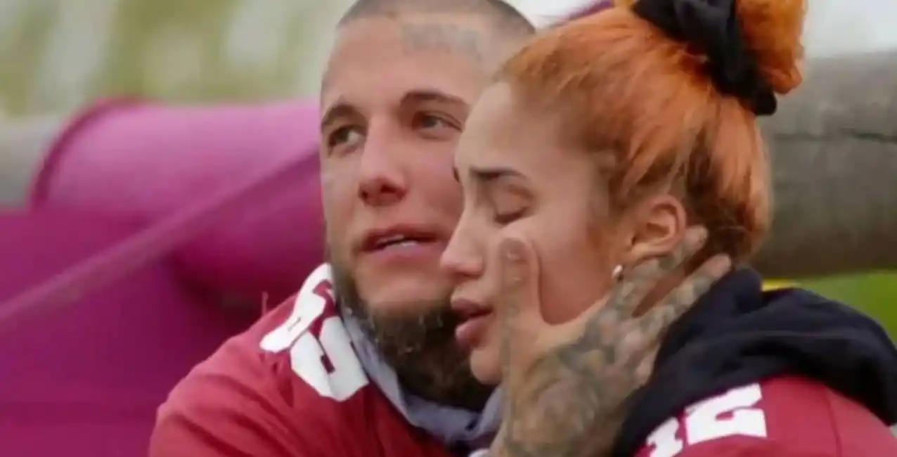 Melody Luz le fue infiel a Alex Caniggia, él lo descubrió y ella rompió en llanto