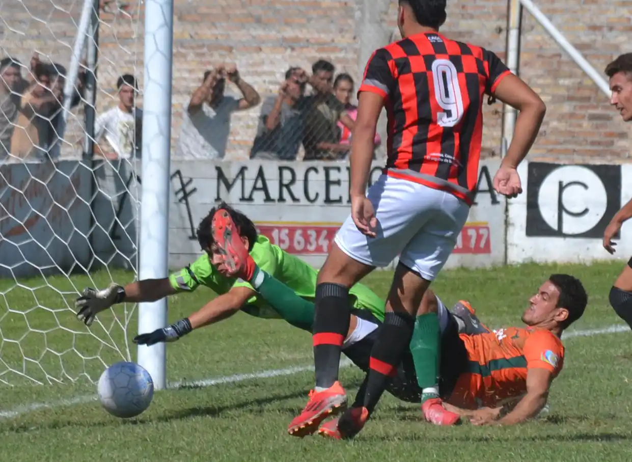 Bancario encontró en la eficacia de Zair el camino para volver al triunfo: 3 a  1