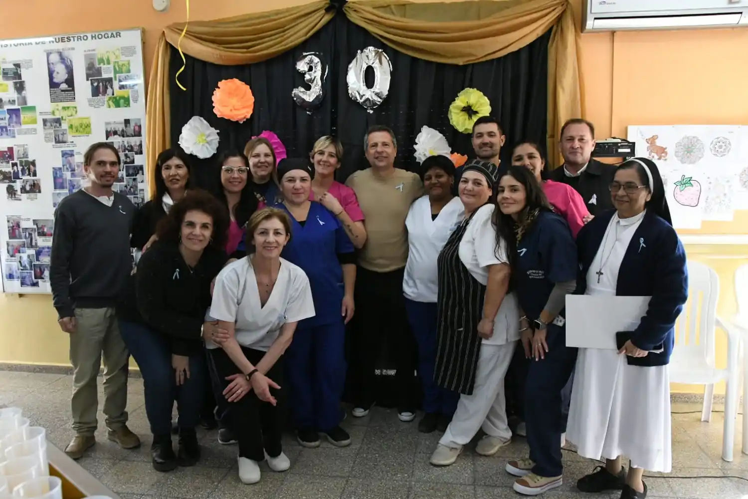 El Hogar de Ancianos "Diehl de Sienra" está de cumpleaños.