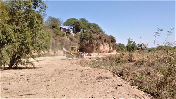 Advierten la presencia de máquinas en la zona protegida de la Reserva de Vuelta de Obligado