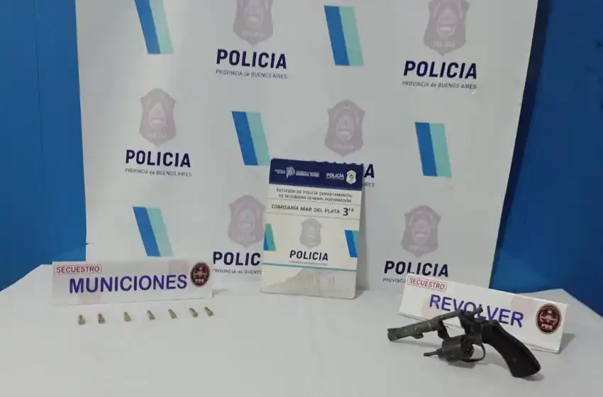 Discutía con su ex pareja y estaba armado