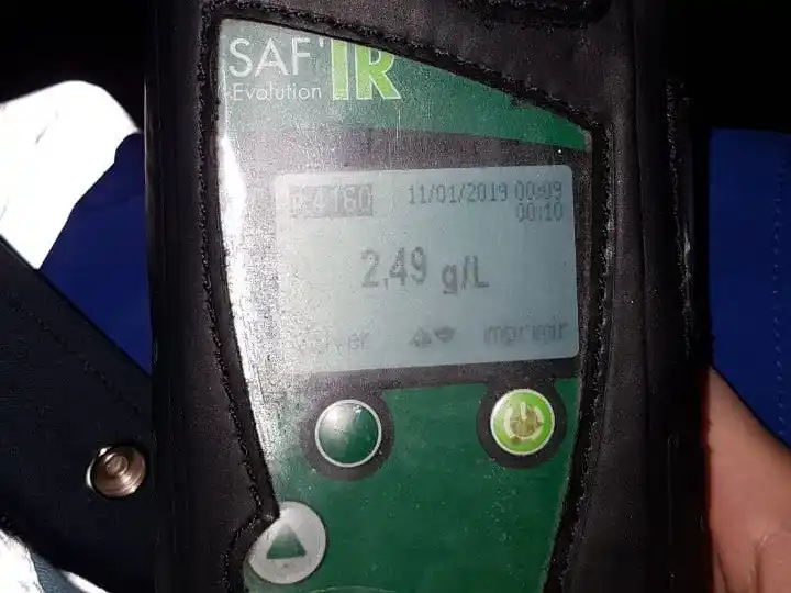 Ruta 3: conducía alcoholizado y colisionó contra dos vehículos