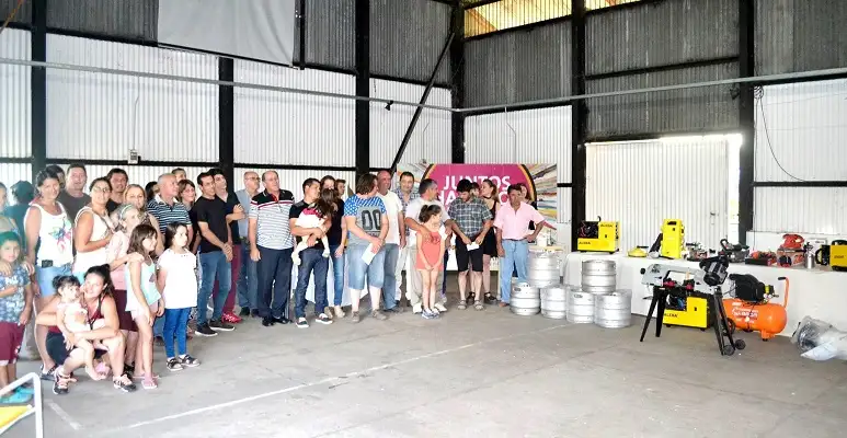 El municipio entregó herramientas para emprendedores de Urdinarrain