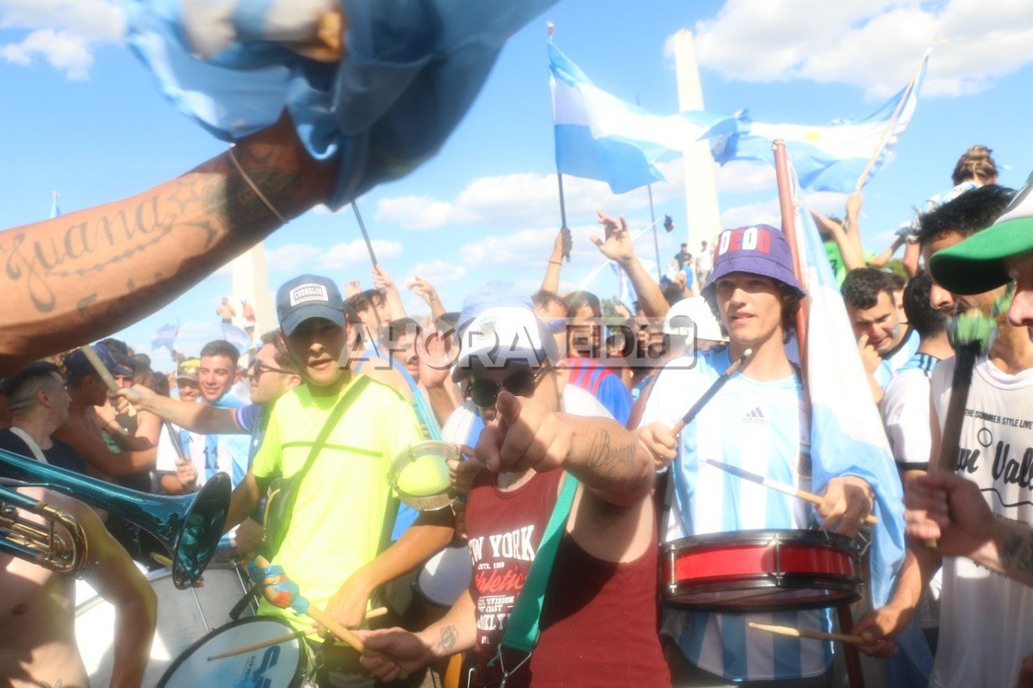 festejos argentina campeón obeliscos gualeguaychú - 14