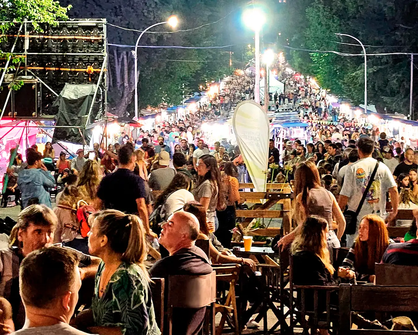 El Patio de Sabores estará en el Jardín de la Paz.