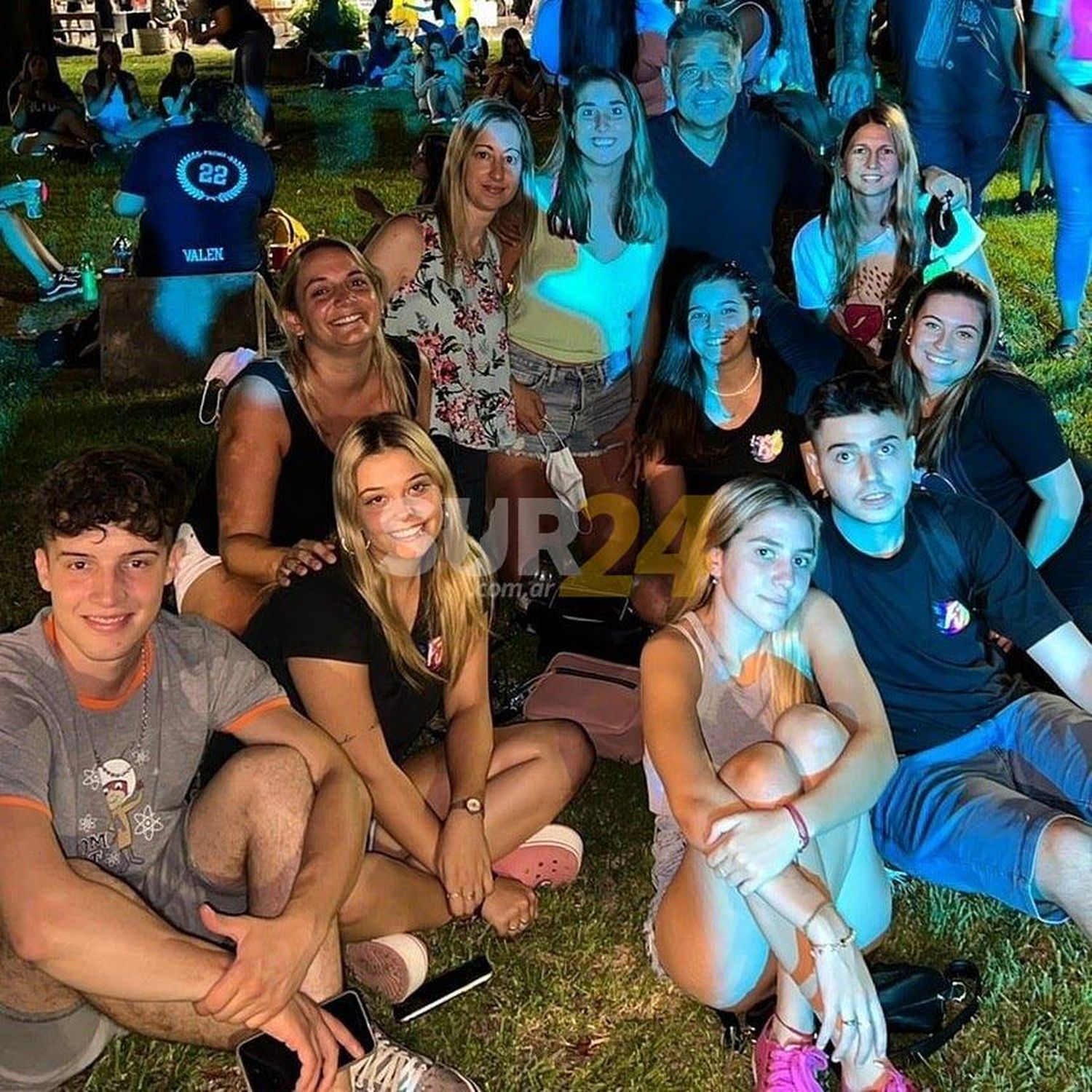 Se realizó un nuevo Picnic Nocturno en Firmat