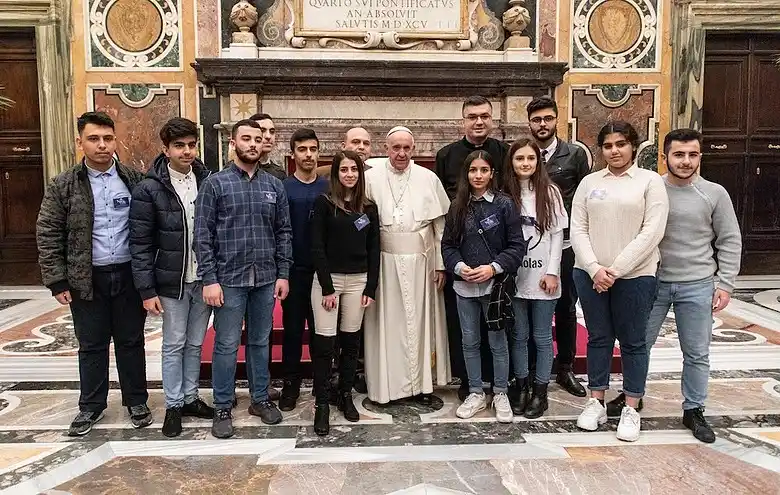 Papa Francisco: “Agradezco el trabajo que Scholas está realizando en Irak”