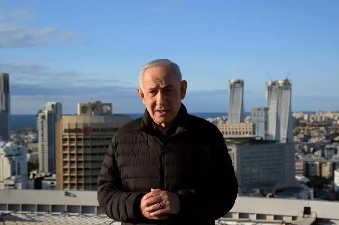 Netanyahu, afirmó que Israel continuará con su ofensiva contra Irán “con toda la fuerza”. Foto Agencia NA. Foto Agencia NA.