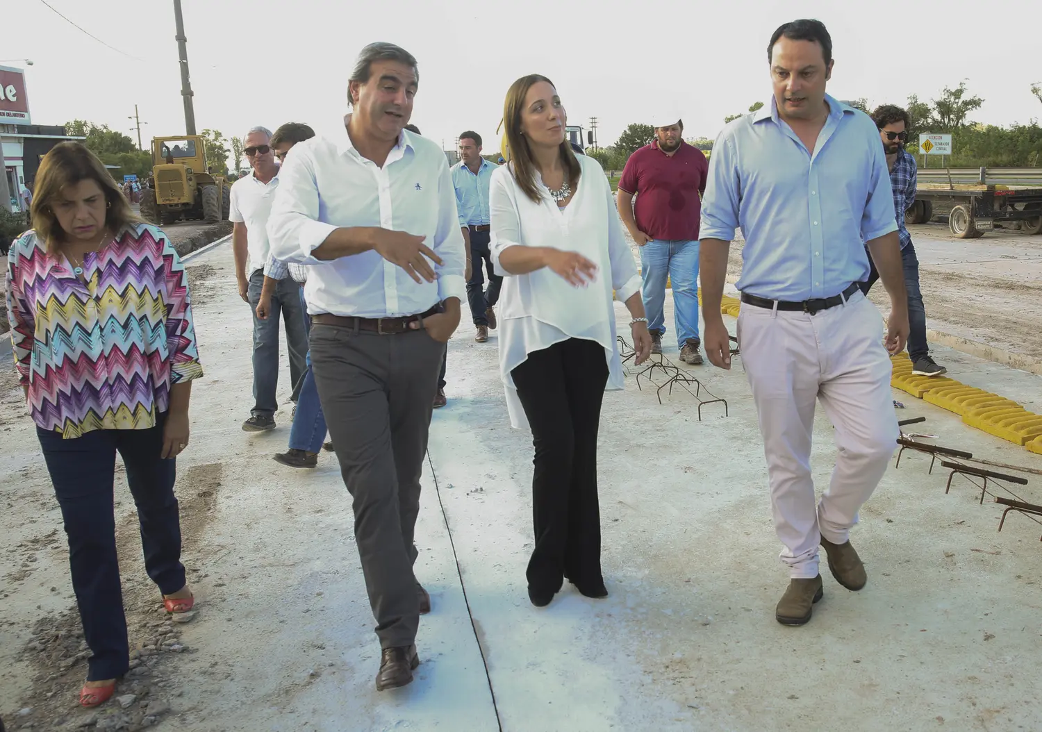 Vidal en San Antonio de Areco: "Trabajamos en los 135 municipios"