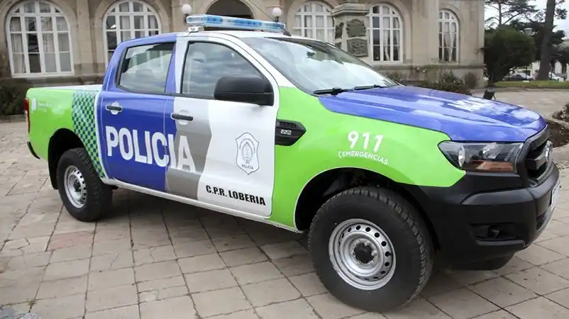 Personal policial de la dependencia rural de Lobería recibió la denuncia del damnificado