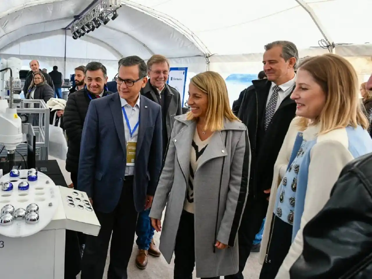 Stratta participó junto a intendentes del acto por los 65 años del INTI