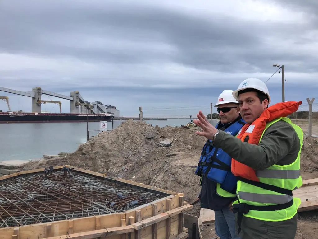 Rojas recorrió obras en giro 12