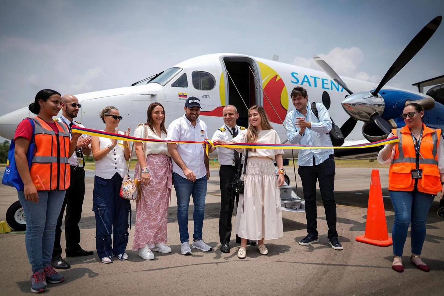 SATENA empezó a volar a Mompox desde Medellín y próximamente se sumará Cartagena