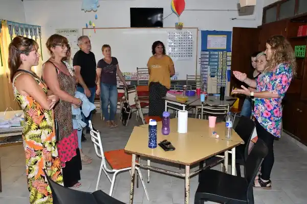 El intendente Gastón recorrió las obras realizados en las instituciones educativas municipales