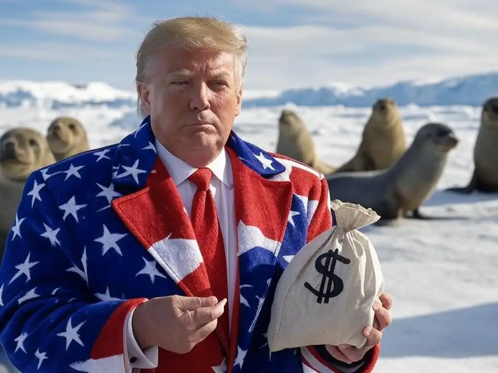 Donald Trump. Su intención de comprar Groenlandia para Estados Unidos.