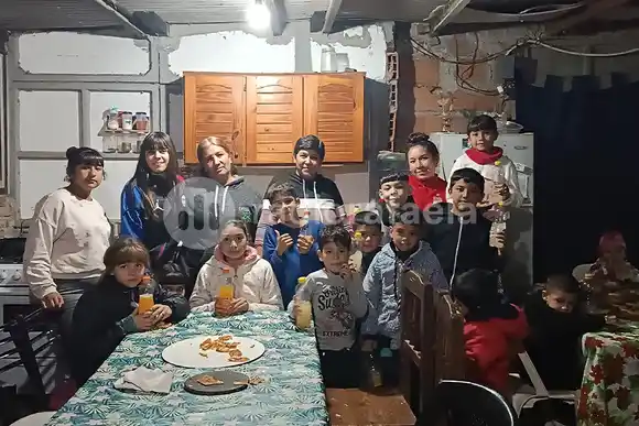 Granito de arena, un espacio para los más chicos de barrio Martin Fierro: “Lo hacemos de corazón”