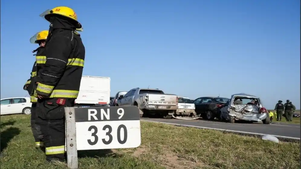 Identificaron a la mujer fallecida en el choque en cadena y trasladaron a Rosario a una niña de 7 años