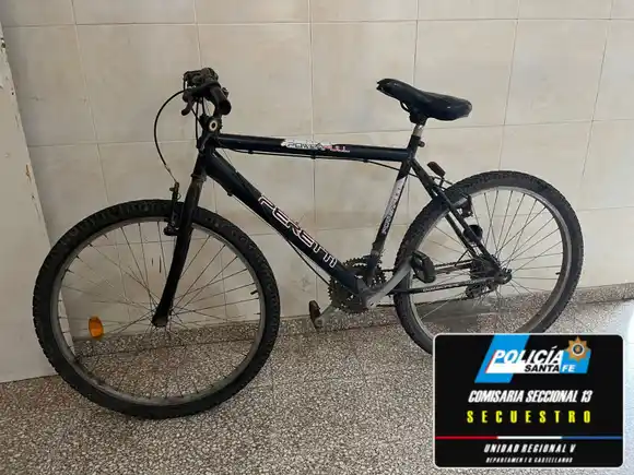 Encontraron una bicicleta “descartada” en el predio de una empresa en Rafaela
