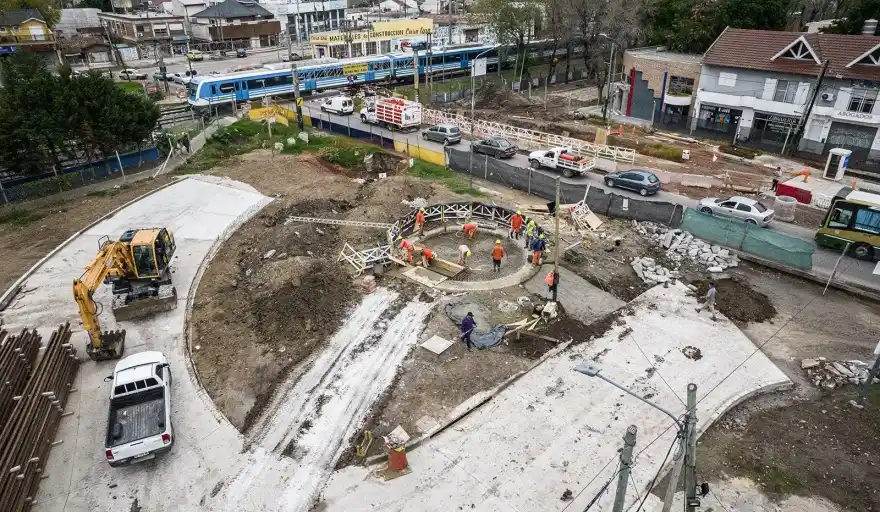 La obra se frenó en diciembre