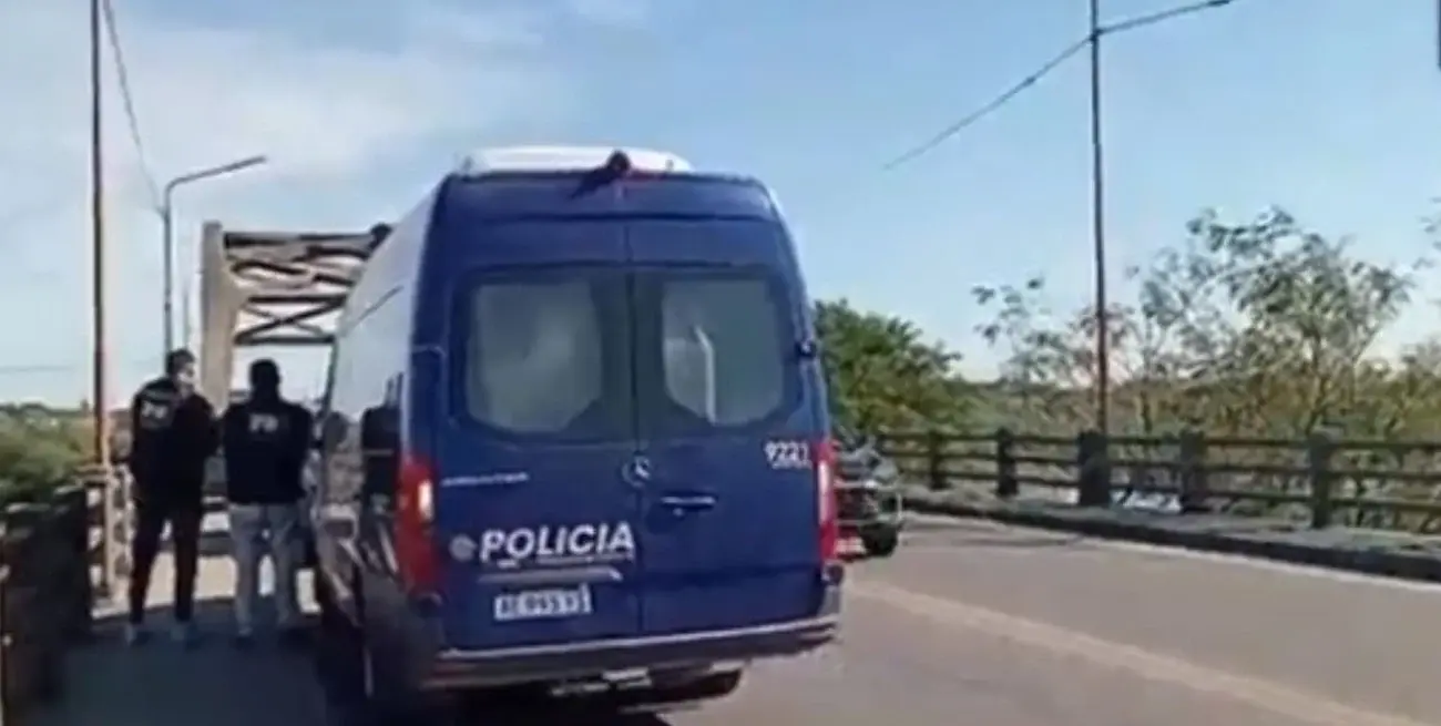 Grave accidente en el Puente Carretero. Gentileza