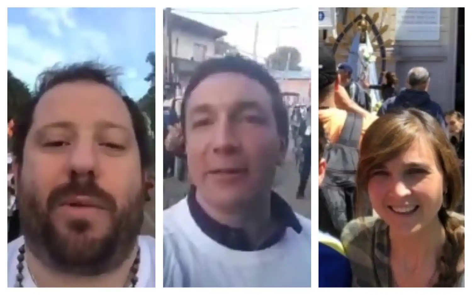 Peregrinación a Luján: Los políticos bonaerenses se "colgaron" de la Virgen para figurar en las redes