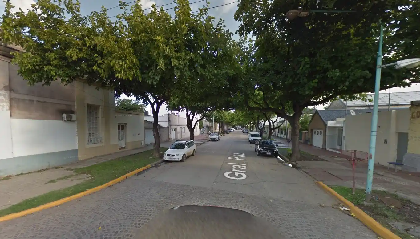 Foto ilustrativa de calle General Paz, Rafaela | Crédito: Google Maps