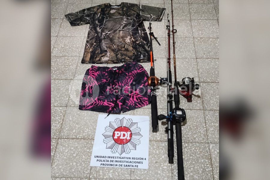 Se querían ir de pesca: desde el patio, dos menores le robaron reel, cañas y varias prendas