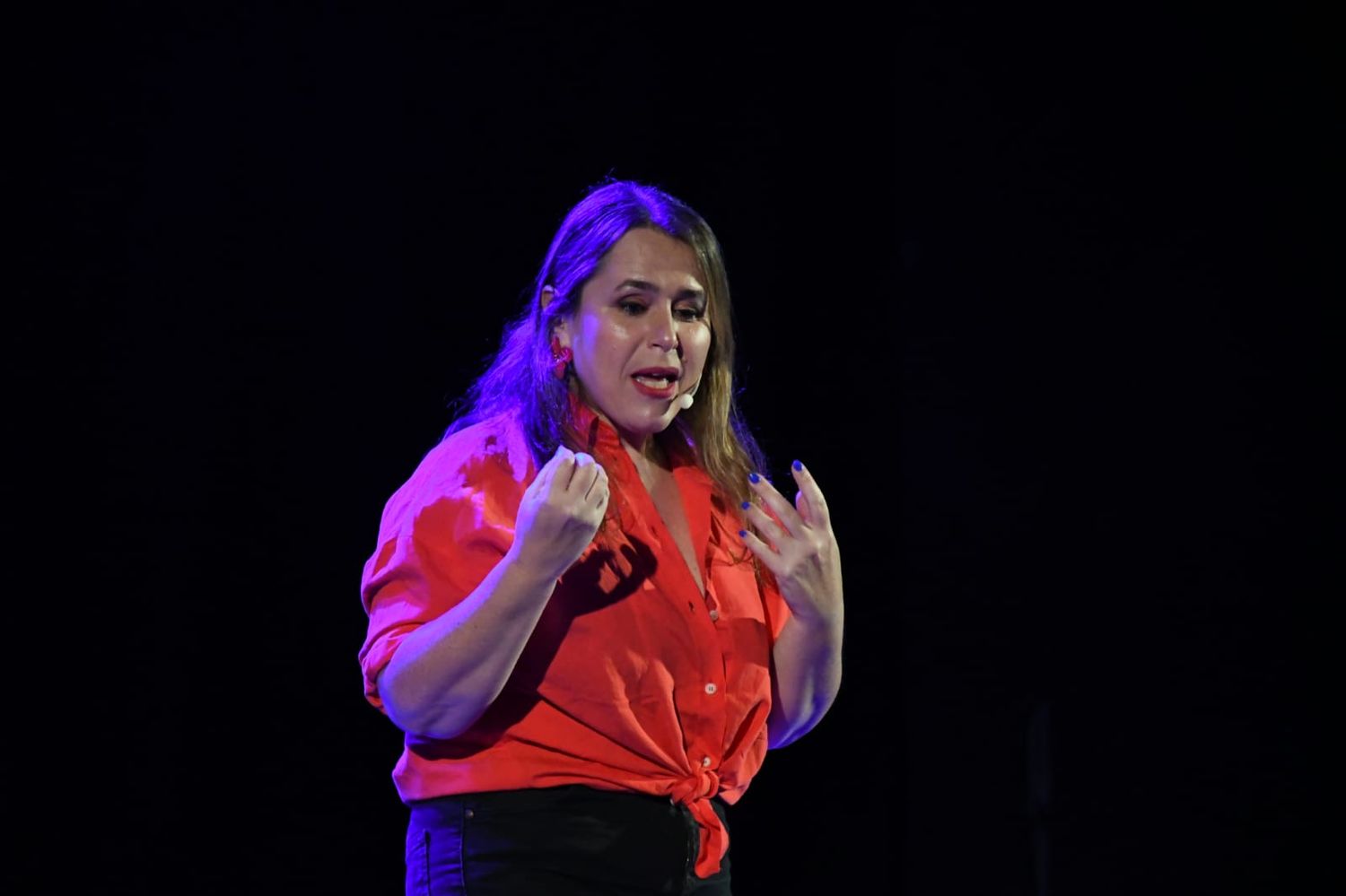 Malena Guinzburg hizo reír a Tres Arroyos con su diario íntimo
