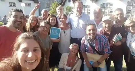 Sampedrinos con el Consejo Provincial de la Niñez
