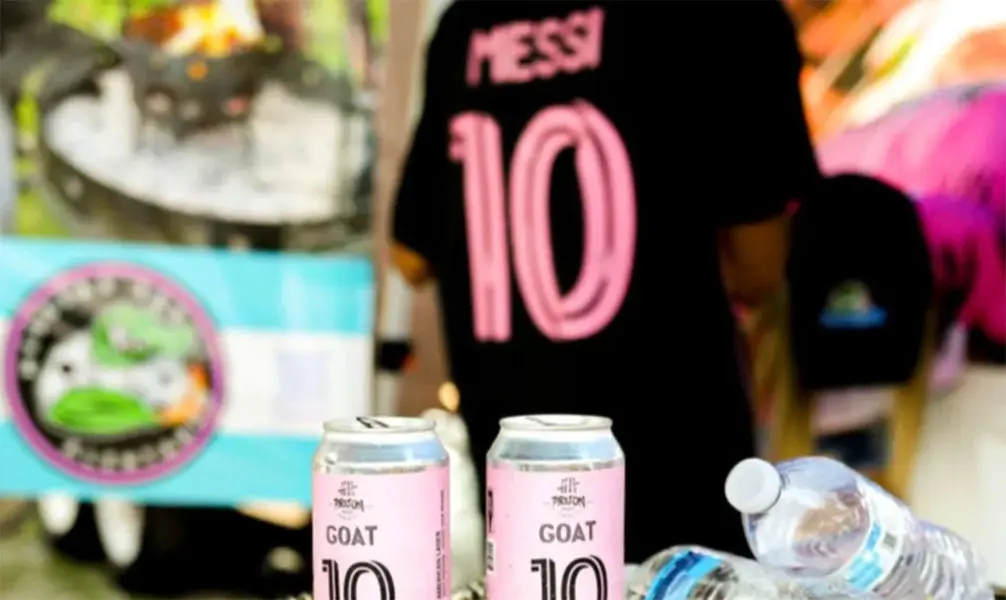 Juan Pipkin y el éxito de la cerveza en honor a Messi en Miami y el mundo