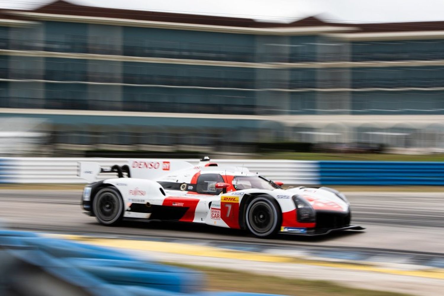 Pechito López en los ensayos de Sebring 