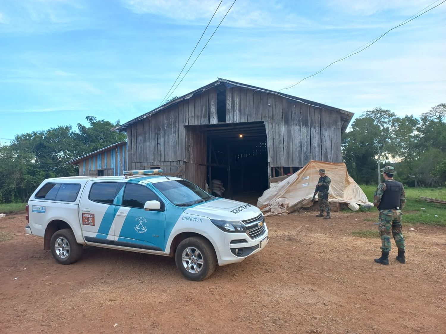 El Soberbio: secuestraron más de 100 mil kilos de soja y tabaco