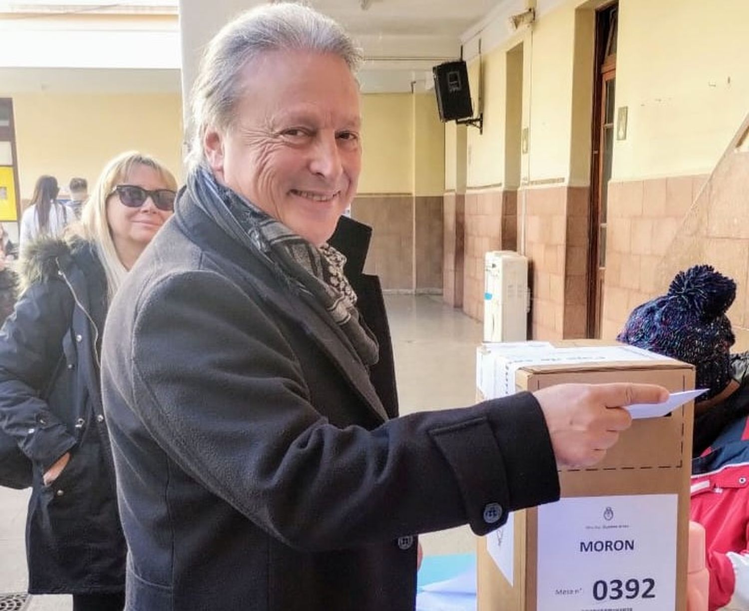 PASO 2023: Votó en Haedo el Pollo Sobrero